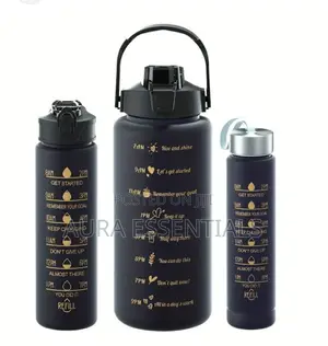 Gradient Color Leafproof Scale Sports Water Bottle