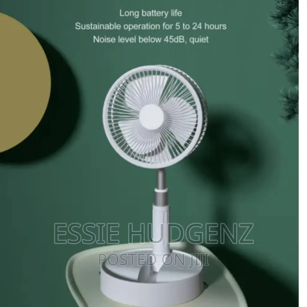 Portable Usb Rechargeable Foldable Fan