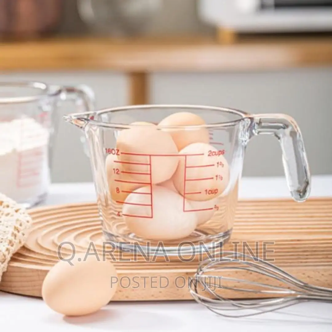 500ML Glass Measuring Cups Jugs With 4 Kinds of Scale Marks