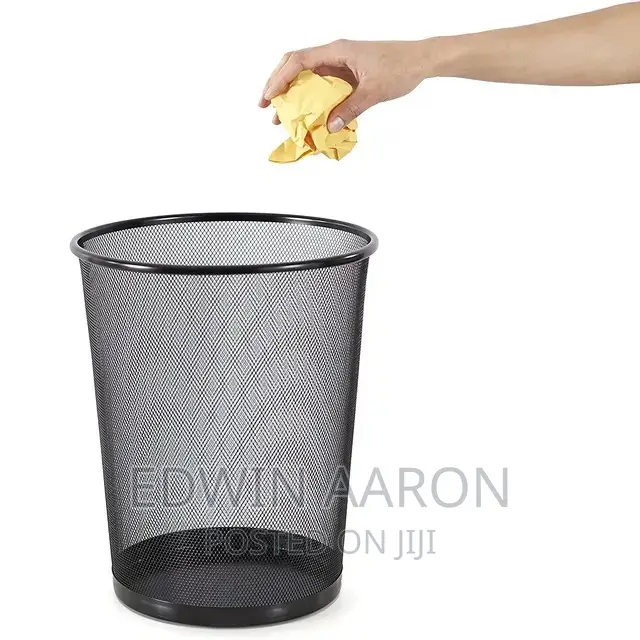 Small Wire Mesh Trash Can