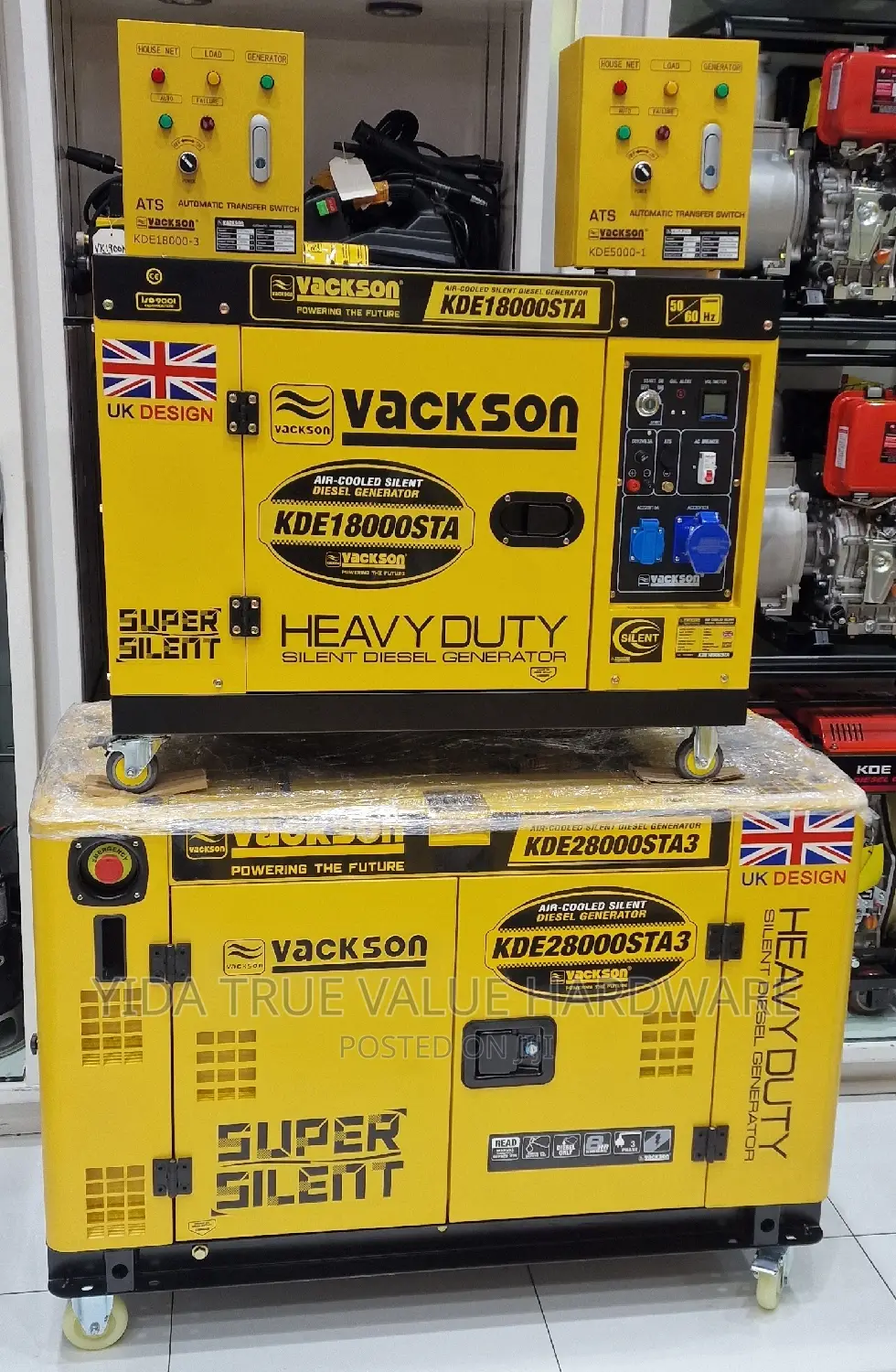 Silent Generators 10kva With Their Ats