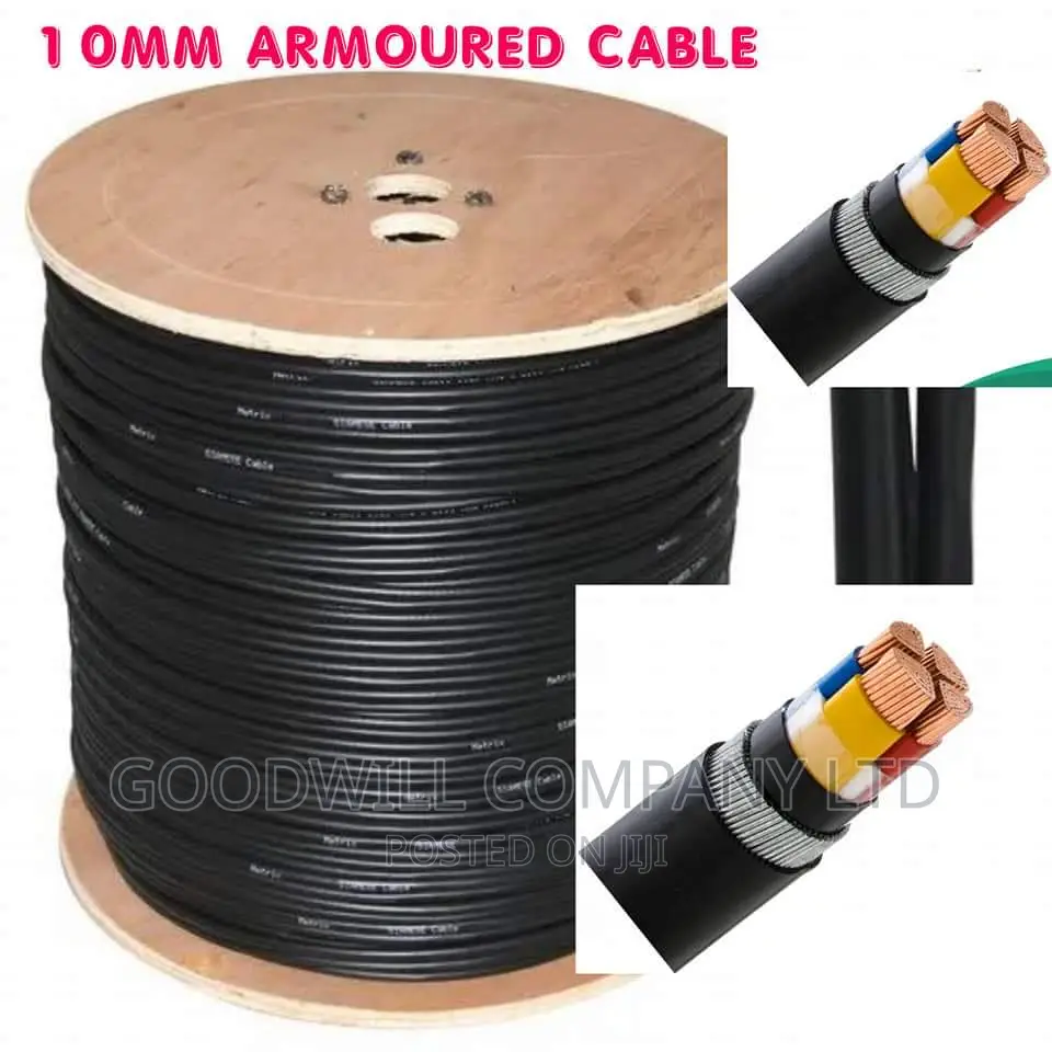 10mm Armoured Cable / Underground Cable