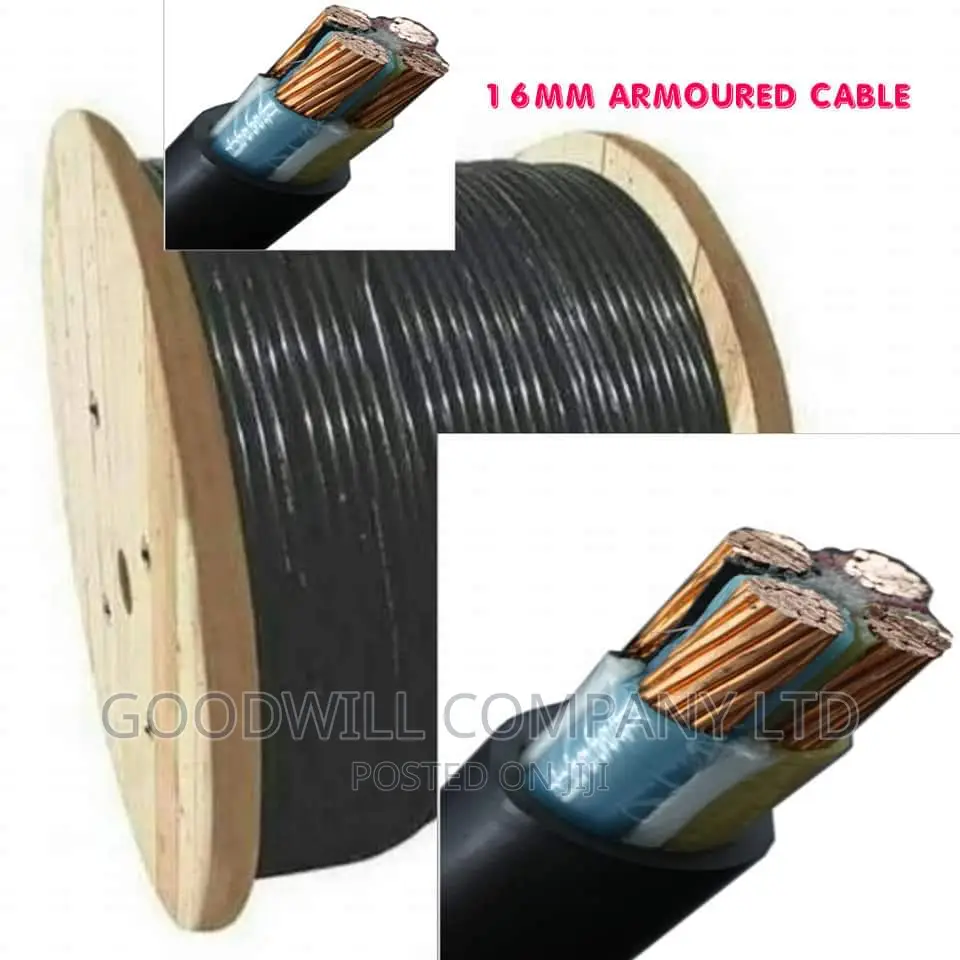 16mm Armoured Cable / Underground Cable
