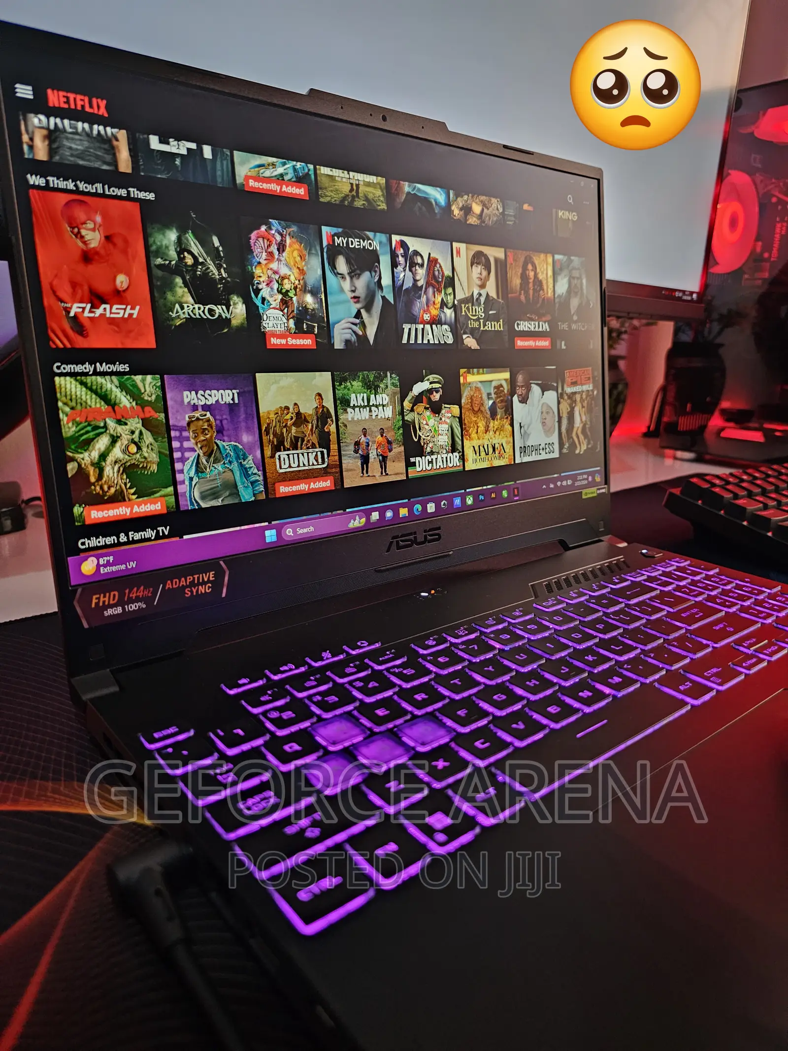 New Laptop Asus TUF Gaming A15 24GB Intel Core i7 SSD 1T