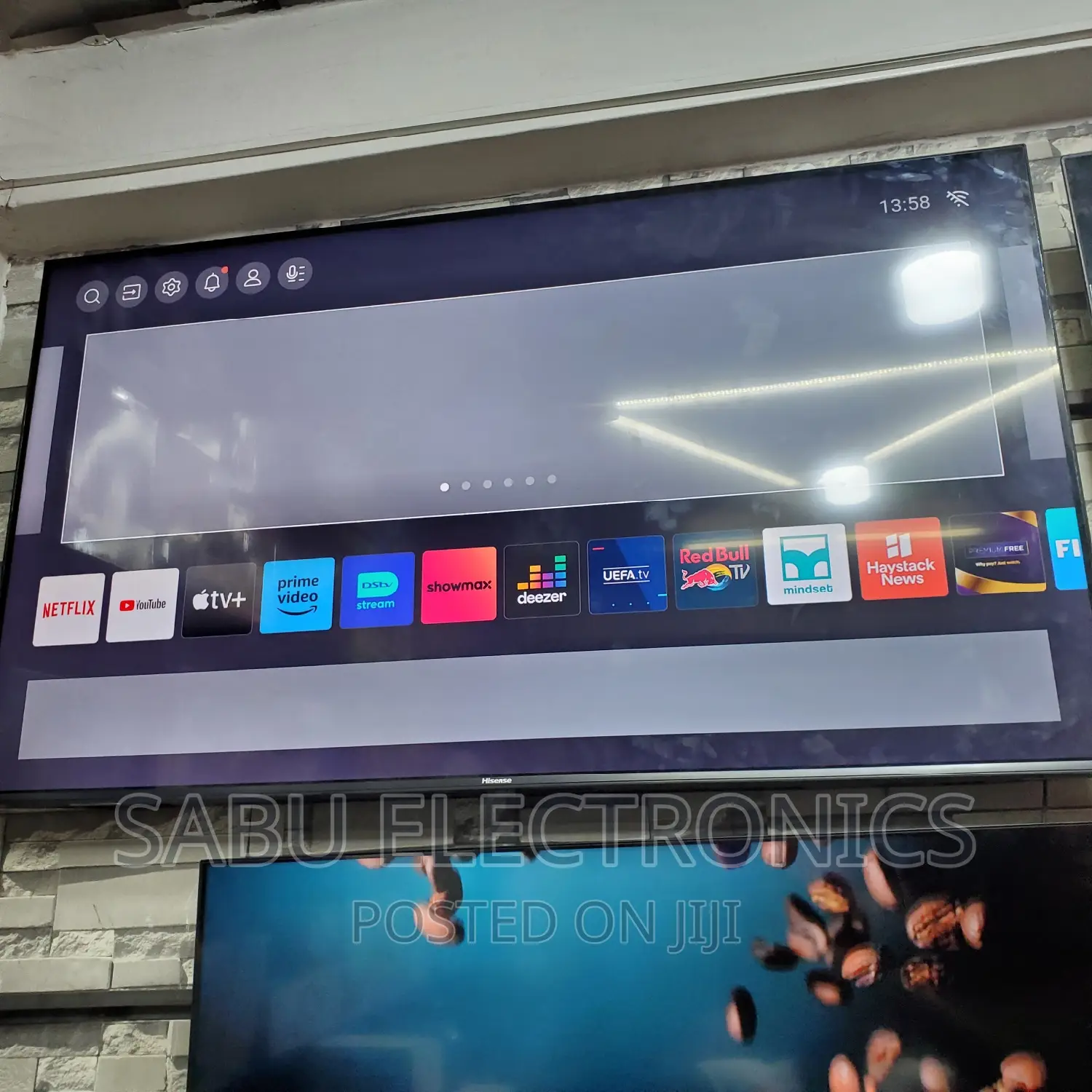 Hisense 55 Inch - Frameless- Used From Dubai