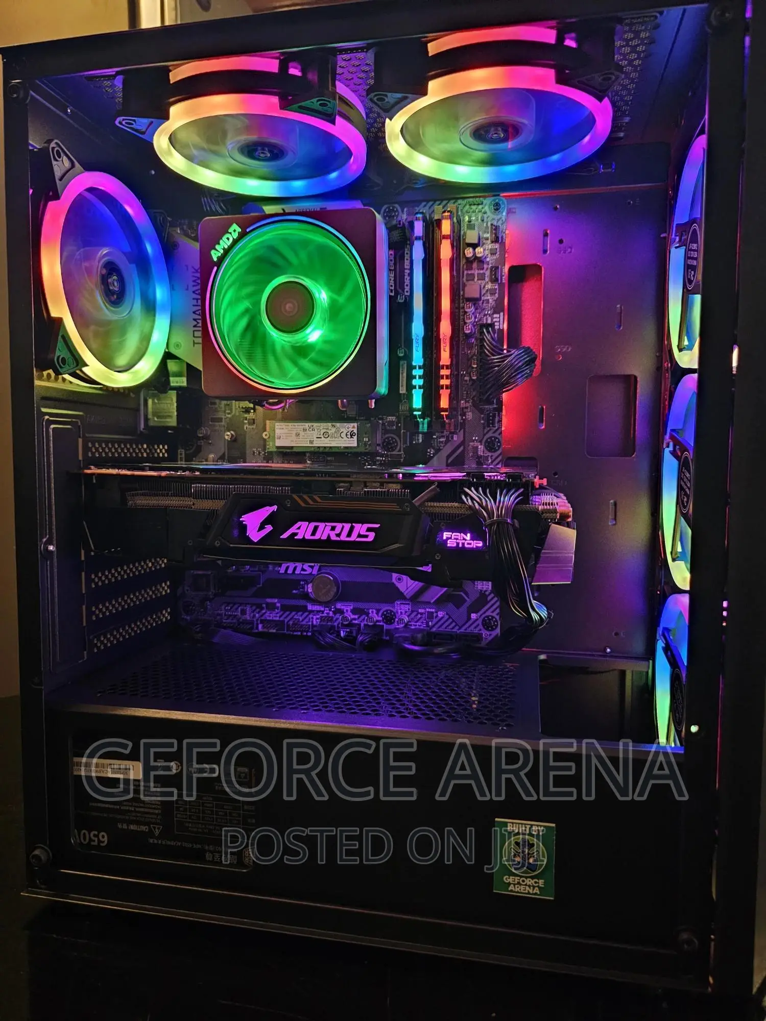 New Desktop Computer 32GB AMD Ryzen 7 SSHD+SSD 3T