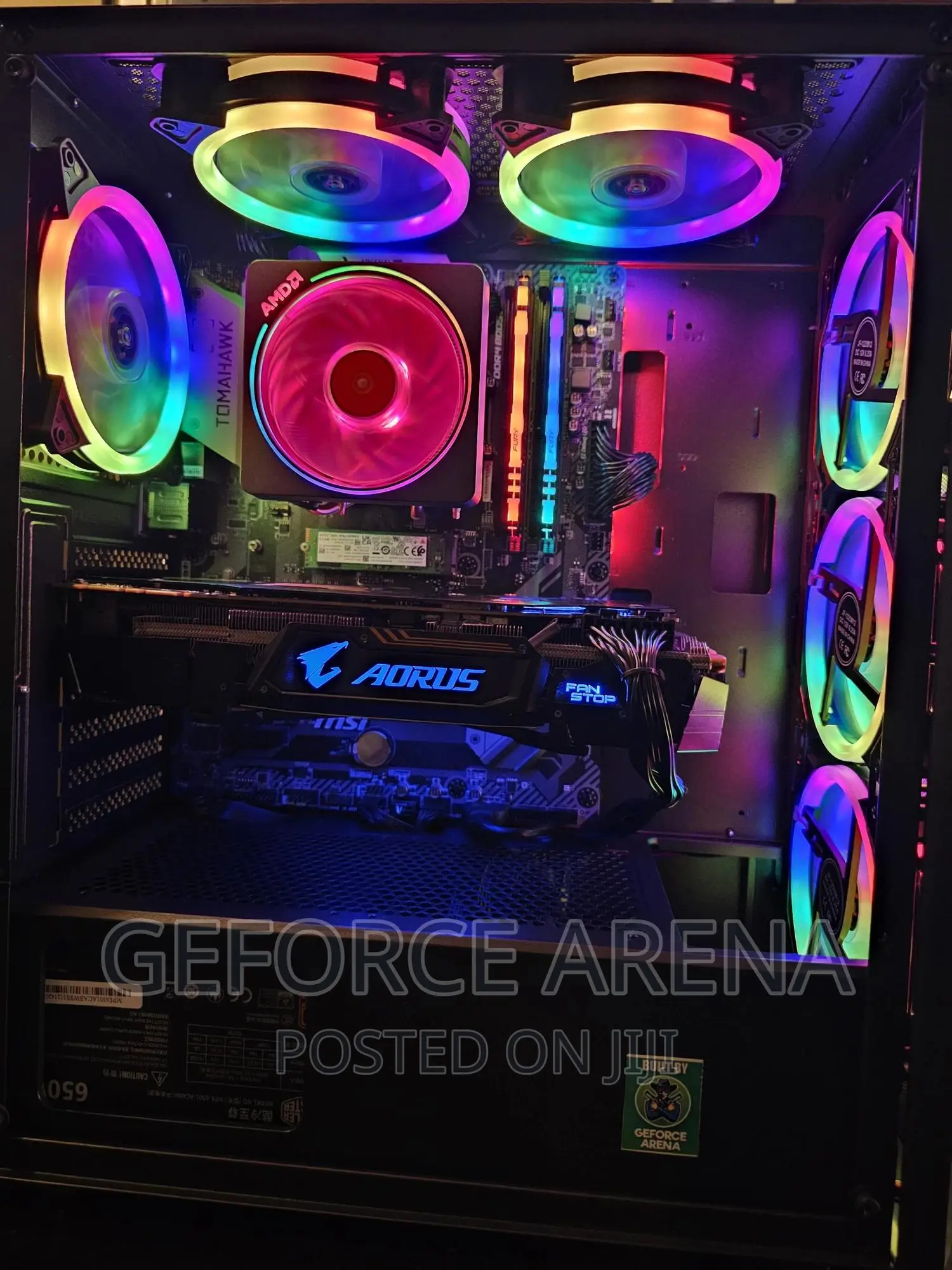 New Desktop Computer 32GB AMD Ryzen 7 SSHD+SSD 3T