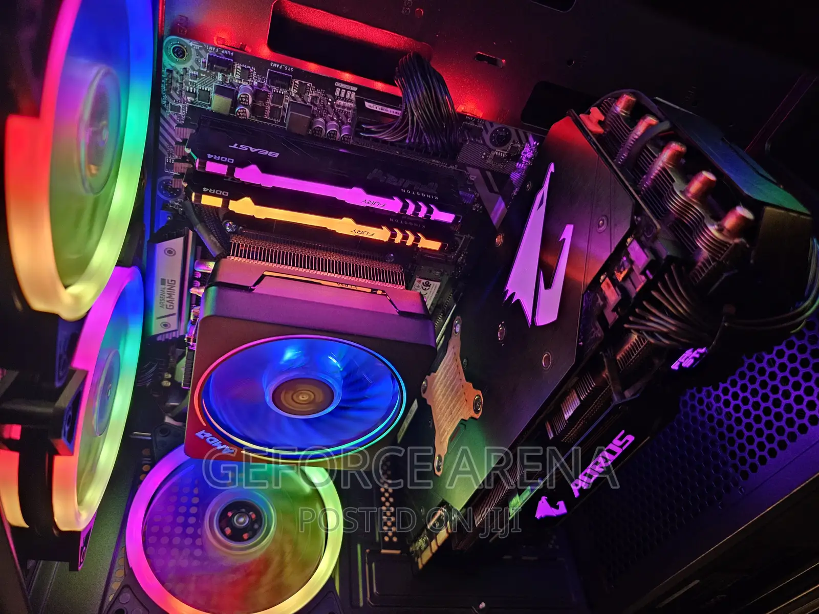 New Desktop Computer 32GB AMD Ryzen 7 SSHD+SSD 3T