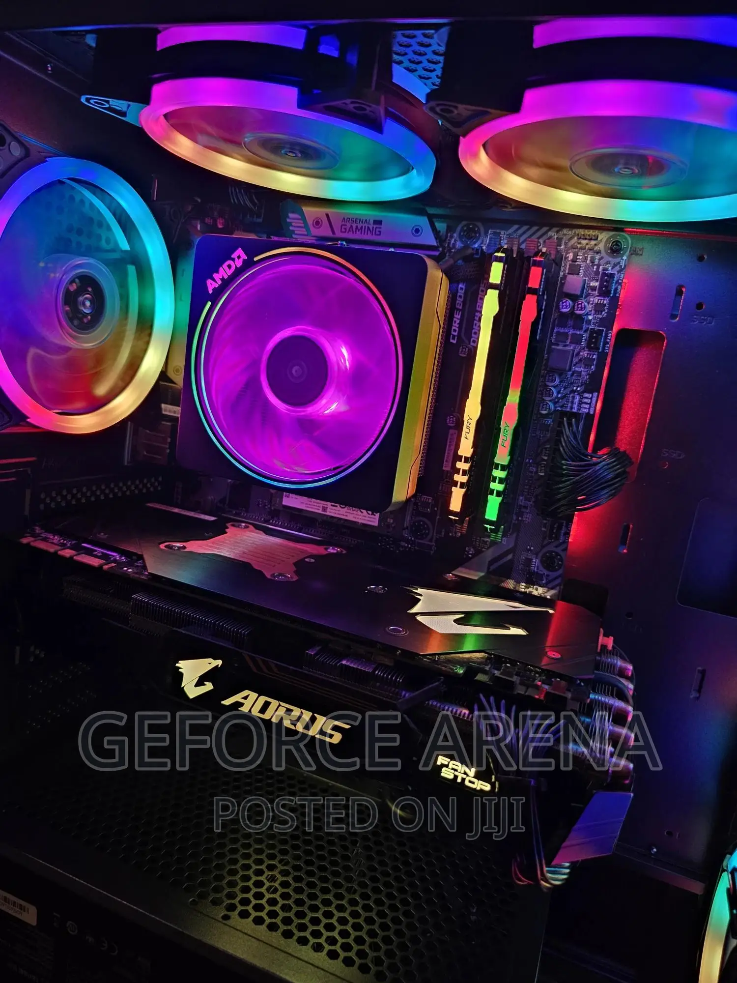New Desktop Computer 32GB AMD Ryzen 7 SSHD+SSD 3T