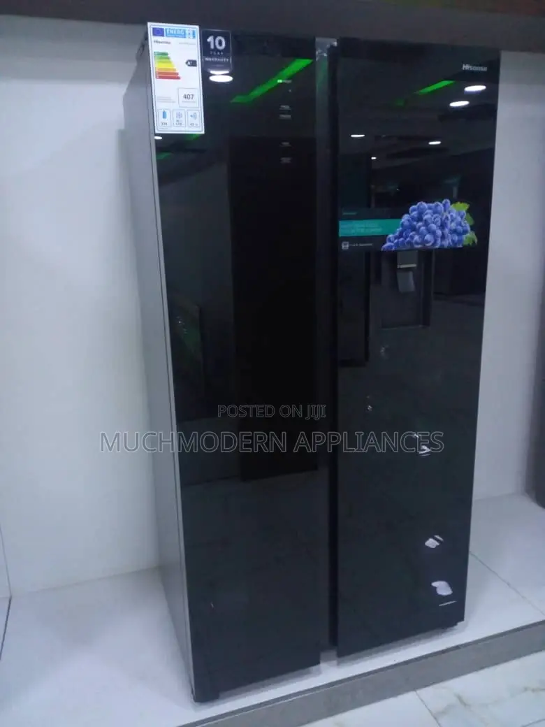 Hisense 670 Litres Side by Side Fridge With Water Dispenser