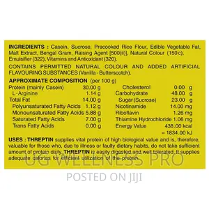 Threptin,Diskettes Protein Biscuit High Calorie 275G