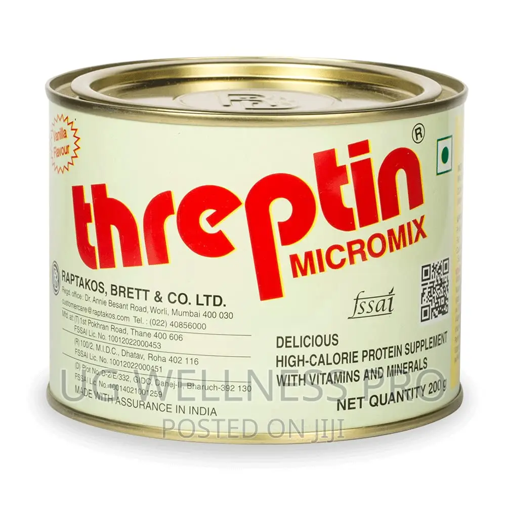 THREPTIN Micromix High Protein Milk Addon – 200 G (Vanilla)
