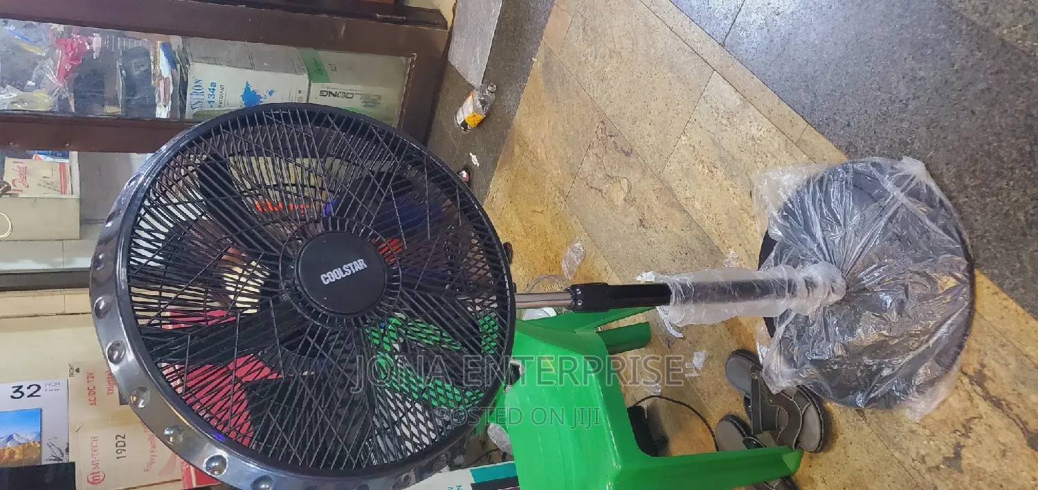 Coolstar Stand Fan Black