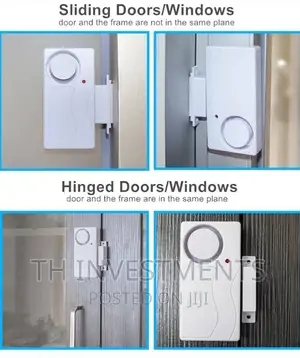 Wireless Anti Theft Remote Control Security Alarms.