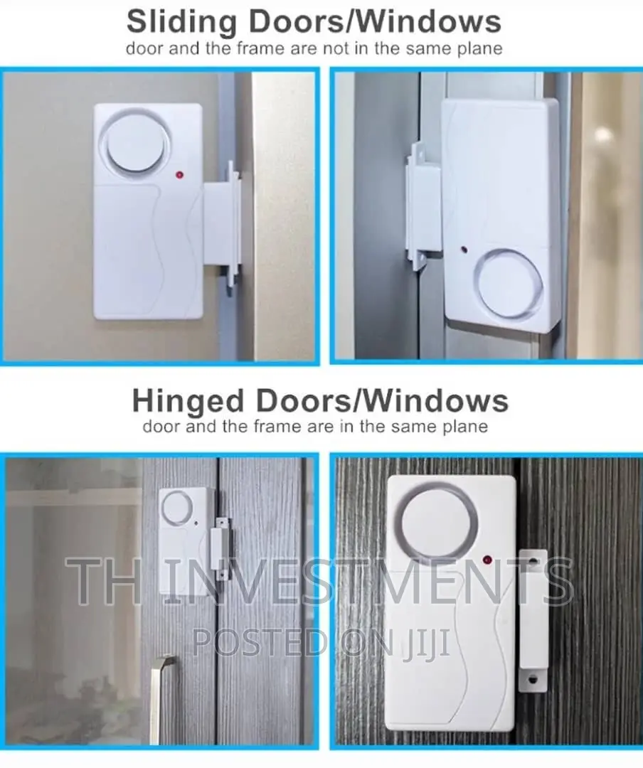 Wireless Anti Theft Remote Control Security Alarms.