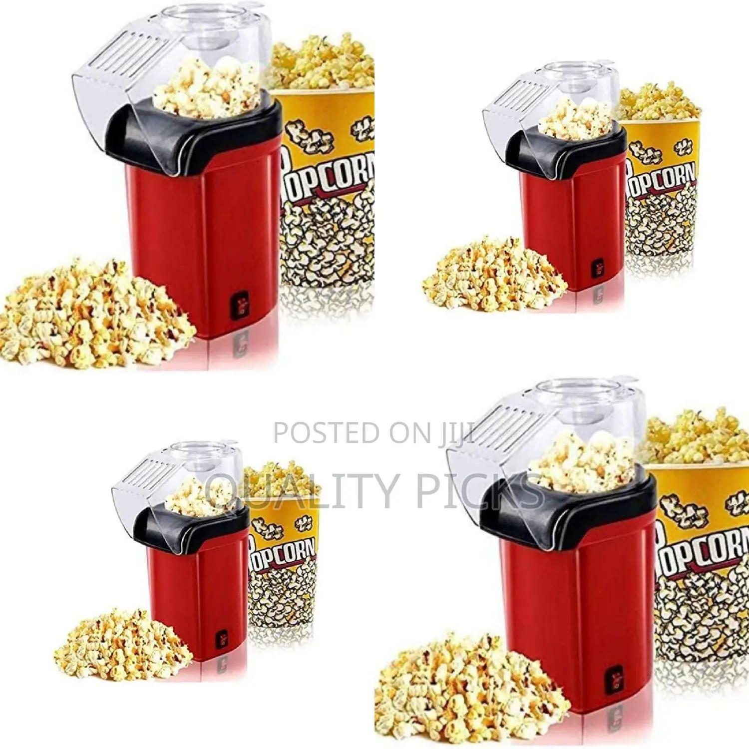Hot Air Mini Portable Popcorn Maker