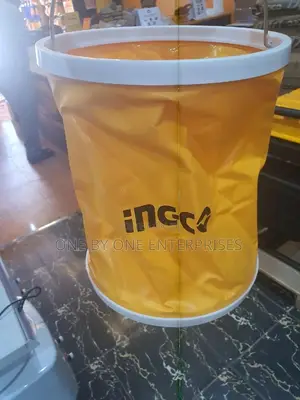 Ingco 15l Dust Bin Waterproof Folding Bucket 250x320 Mm