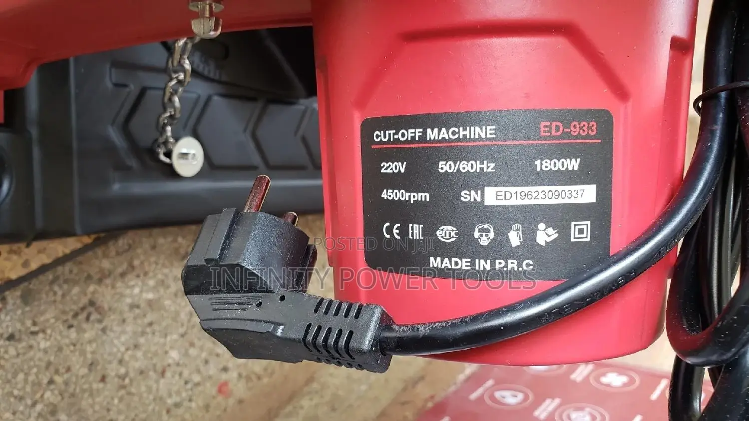 Cut Off Machine Edon ED-933