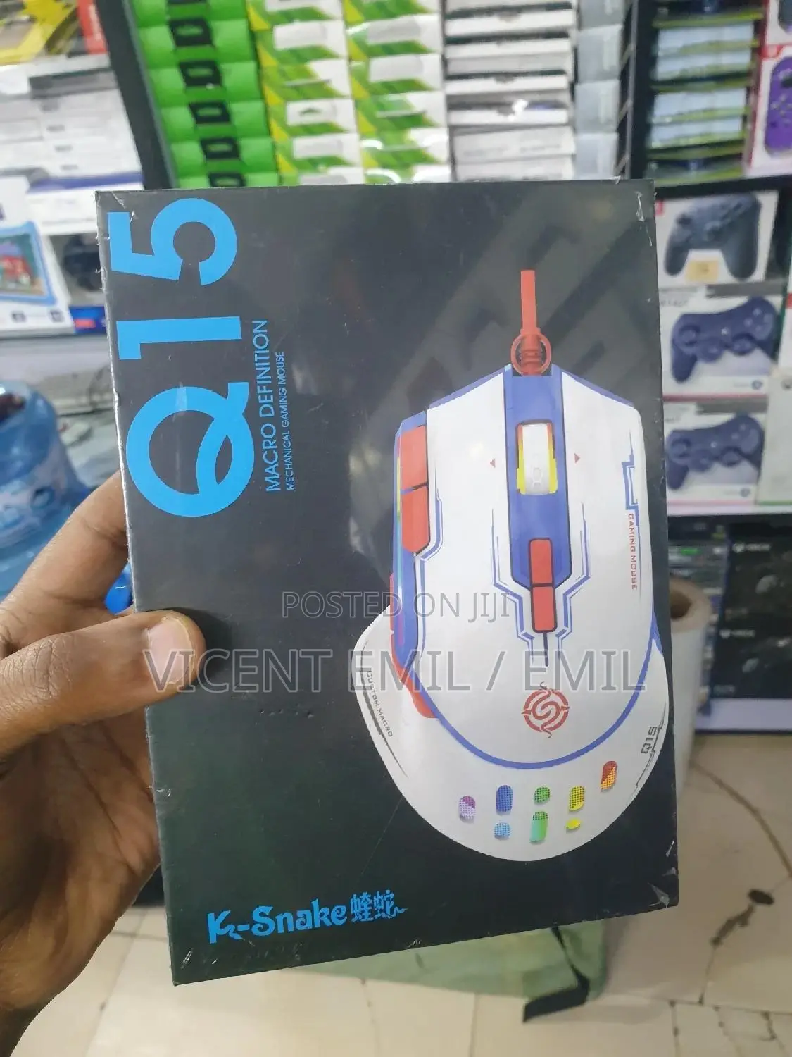 Gaming Mouse Macro Definition Q15