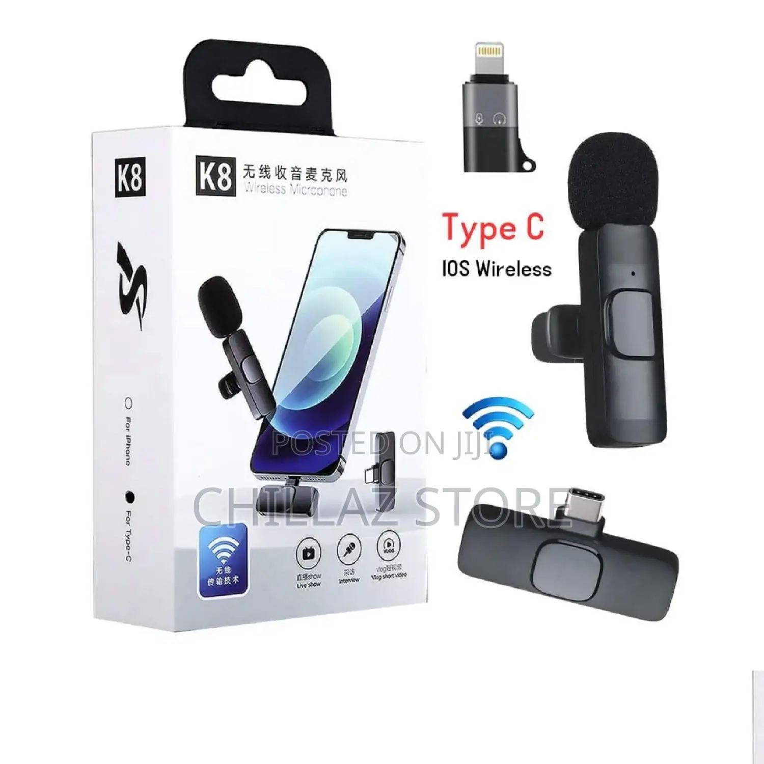 Lavalier Wireless Type C Mic.