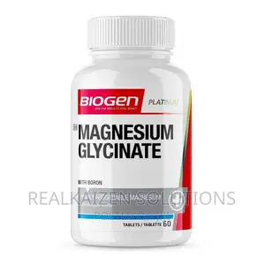 BIOGEN Platinum Magnesium Glycinate 60 Tablets