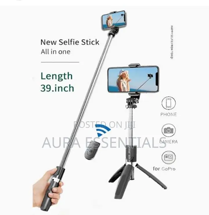Universal Bluetooth Selfie Stick Tripod
