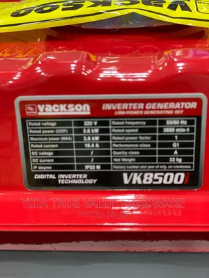 Inverter Generator 3.8 Kva Vackson