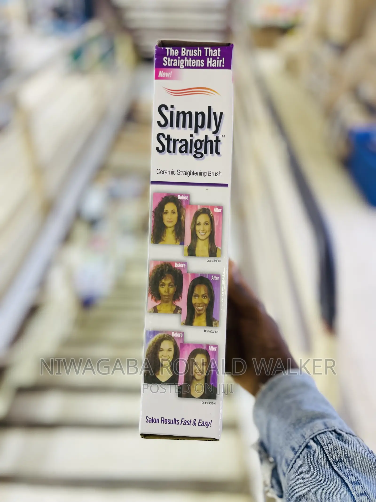 Electric Hair Straightener “Simply Straight”