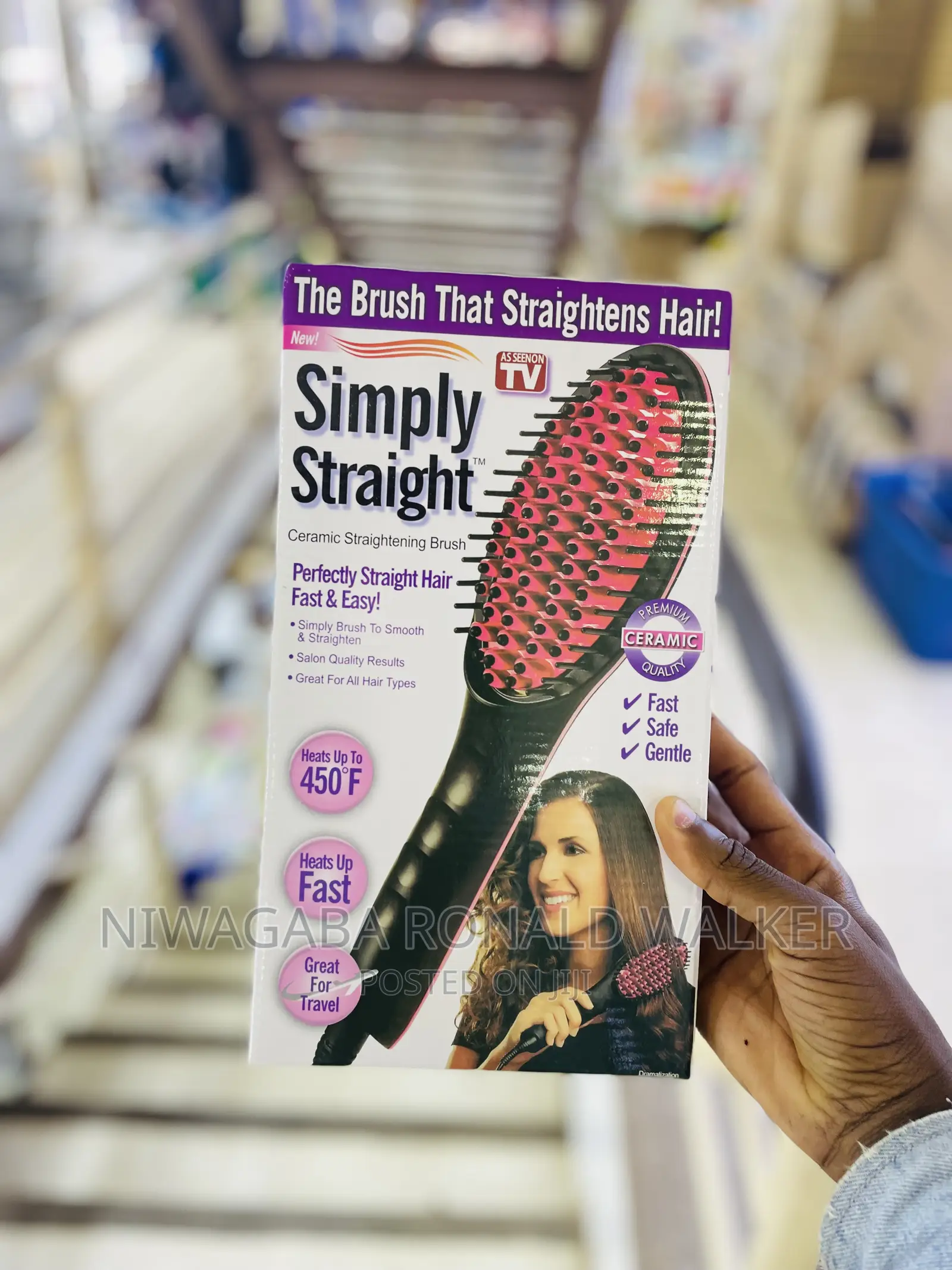 Electric Hair Straightener “Simply Straight”