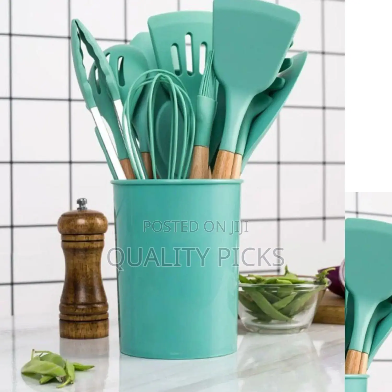 Kitchen Silicone Utensils Set