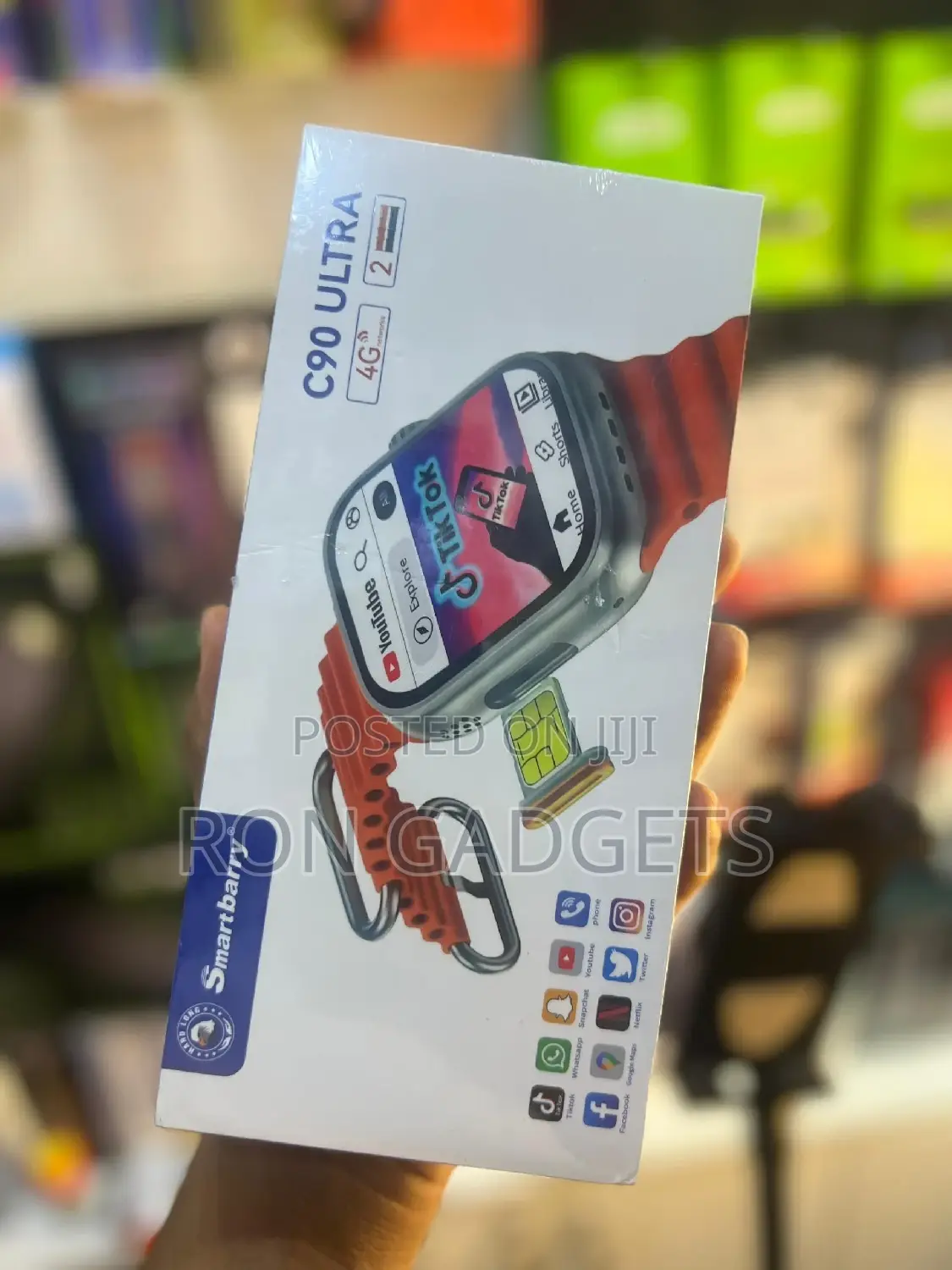 Smartwatch C90 With Simcard Support