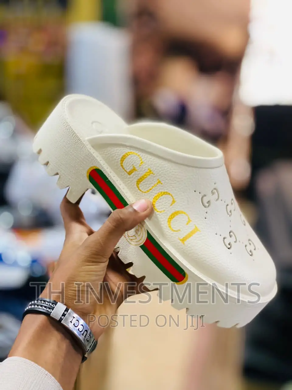 Gucci Crocs.