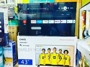 Chiq 43inches Android Tv With Bluetooth