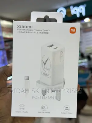 Xiaomi 65W GAN Charger ( Type-a + Type-C)
