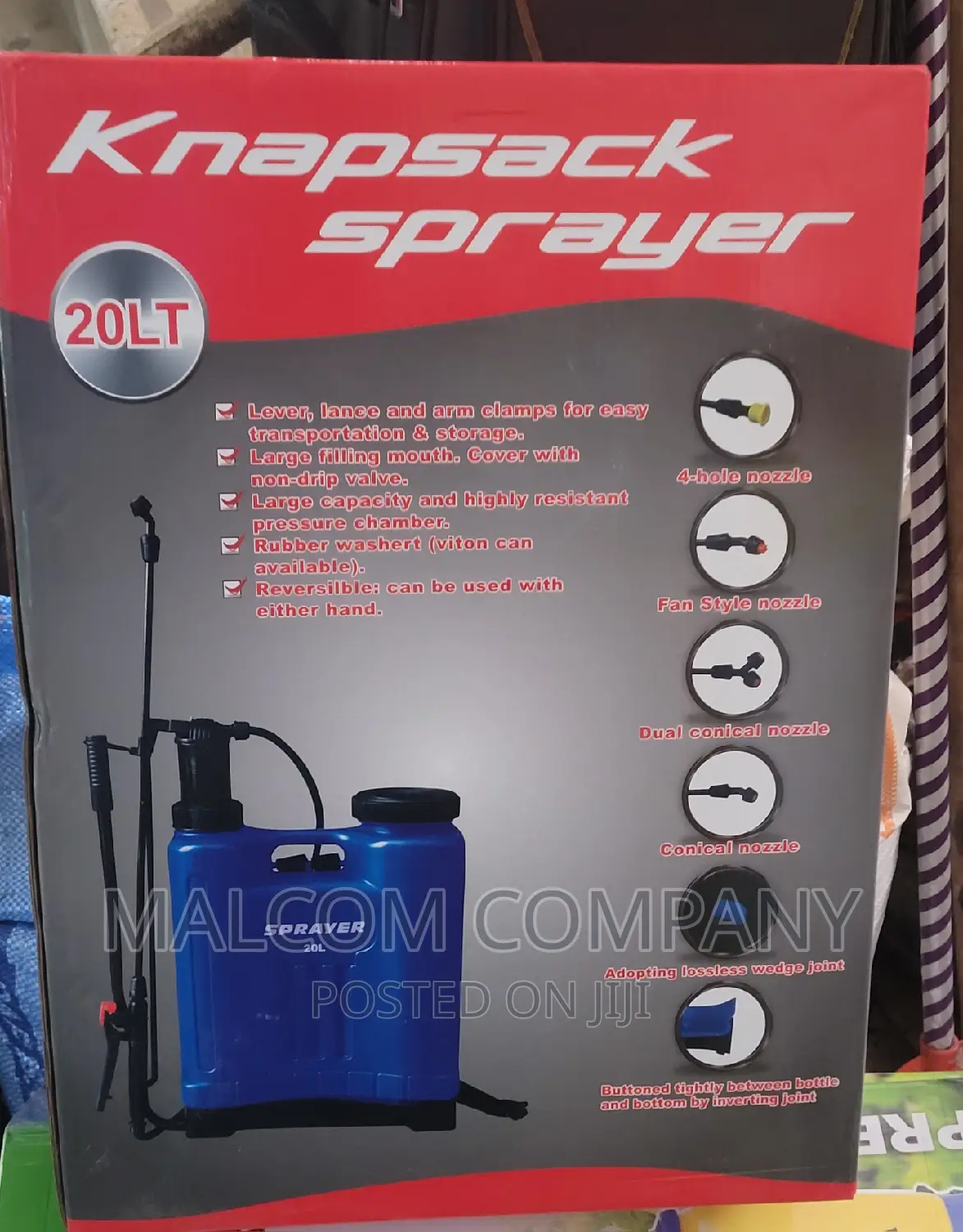 Knapsack Sprayer 20ltrs