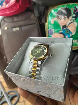 Gold-Silver Rolex Ladies Watch With a Gift Box