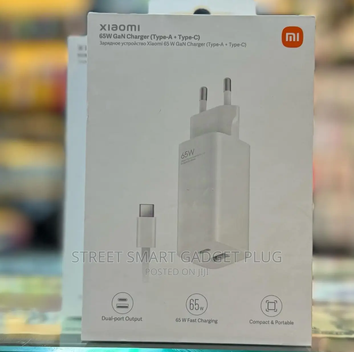 Xiaomi 65W Charger ( Typea + Typec)