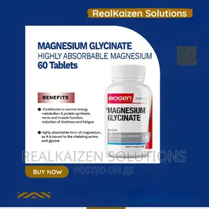 BIOGEN Platinum Magnesium Glycinate 60 Tablets