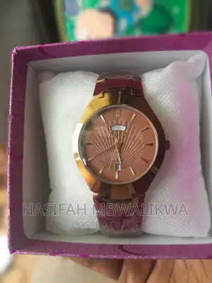 Maroon Rado Watch With a Gift Box
