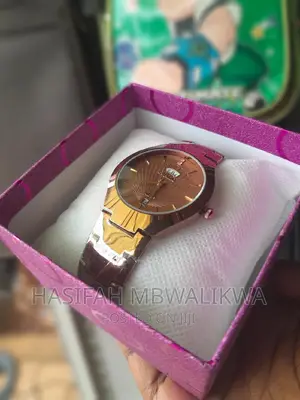 Maroon Rado Watch With a Gift Box