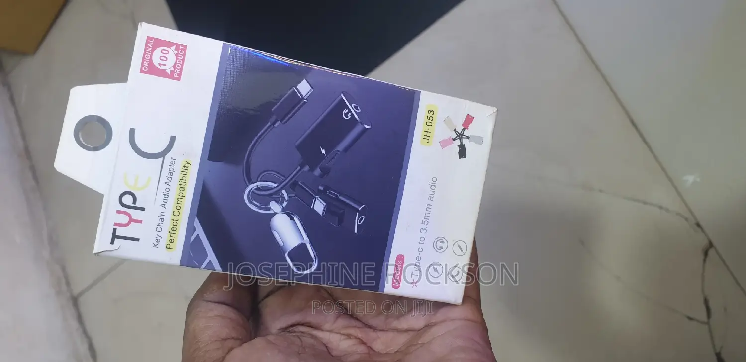 Type C Key Chain Audio Adapter
