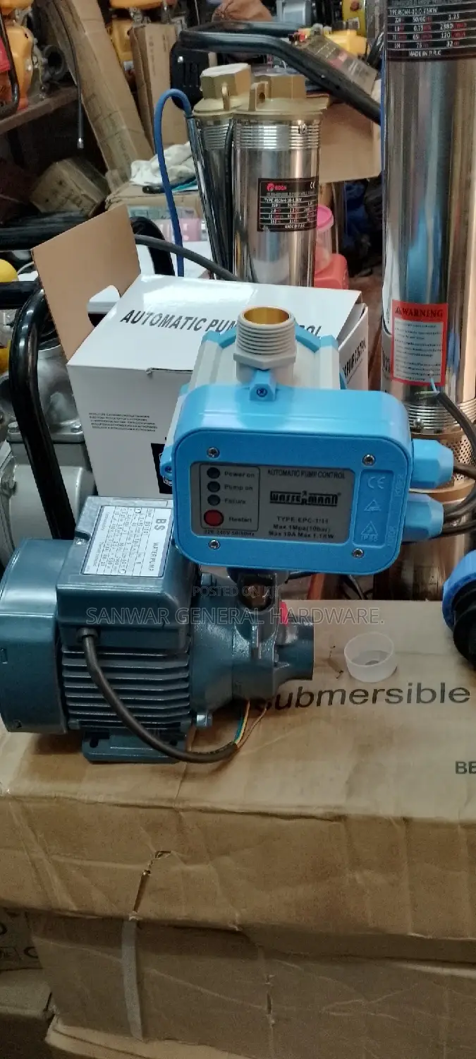 Automatic Pump Controller and Pedrollo Surface Pump(0.5hp)