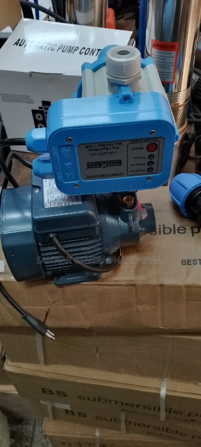 Automatic Pump Controller and Pedrollo Surface Pump(0.5hp)