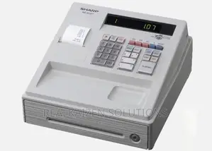 SHARP Digital White Electronic Cash Register
