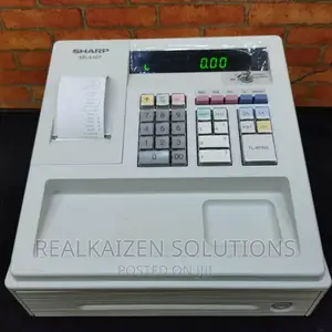 SHARP Digital White Electronic Cash Register