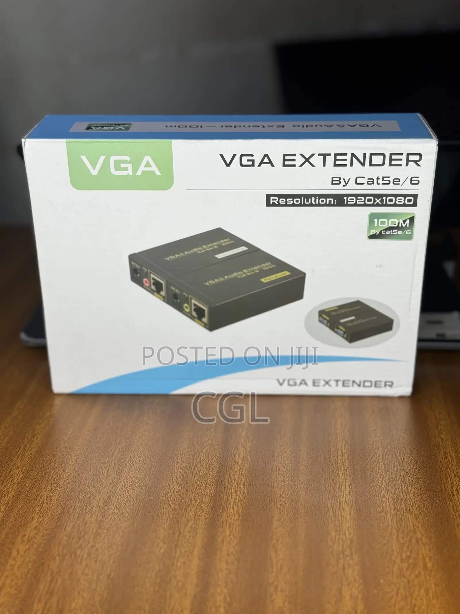 100m Vga Extender Over Ethernet Network Cat6