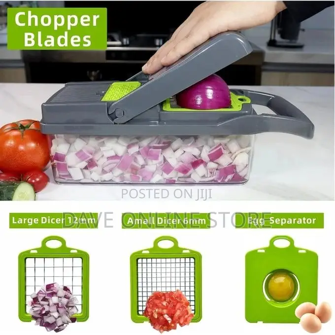 12 in 1 Vegetable Cutter Chopper Food Onion Slicer Dicer