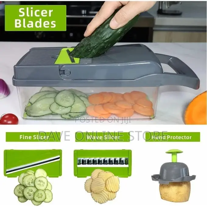 12 in 1 Vegetable Cutter Chopper Food Onion Slicer Dicer