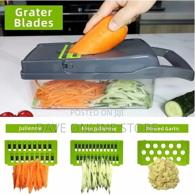 12 in 1 Vegetable Cutter Chopper Food Onion Slicer Dicer