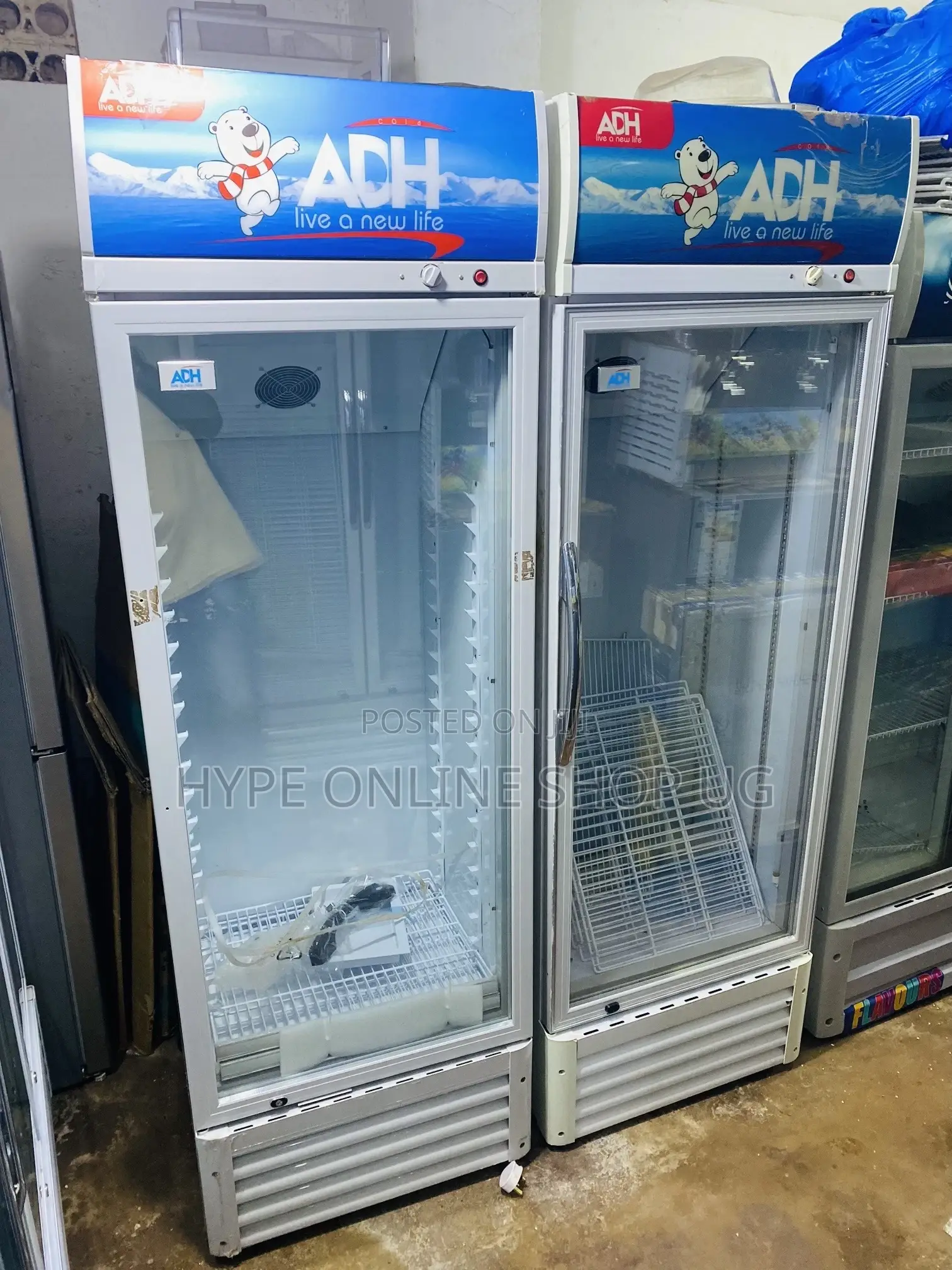 Heavens 600L Display Fridges